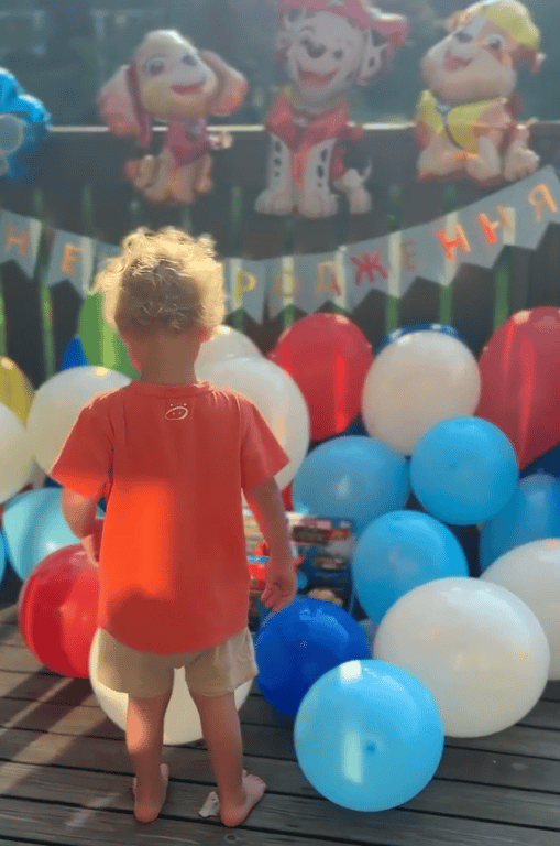 День рождения сына Мирошниченко