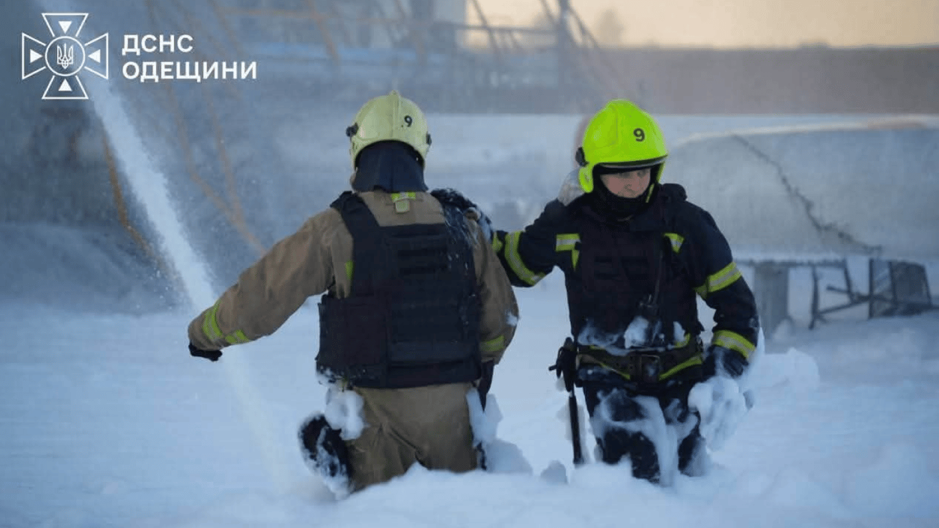Наслідки обстрілу Одещини