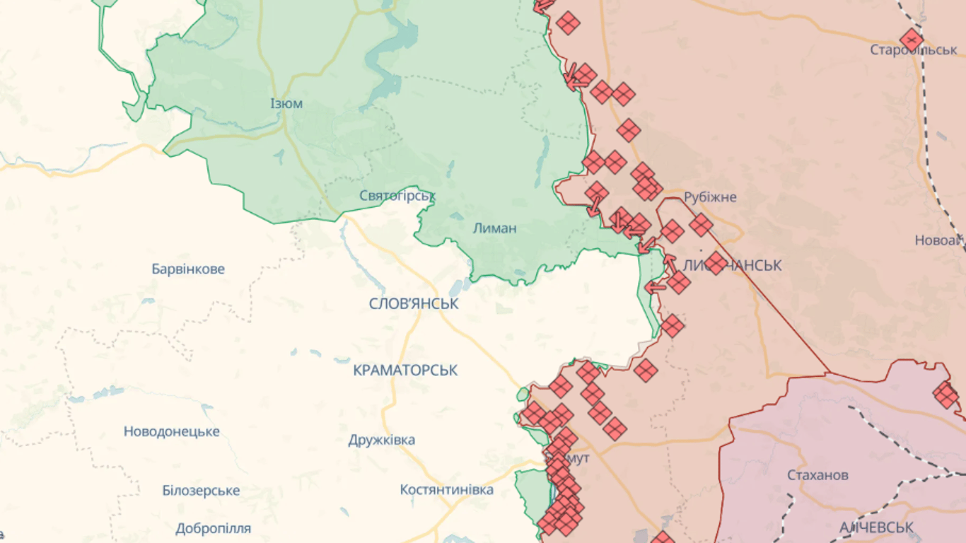 Карта бойових дій в Україні онлайн сьогодні, 19.10.2023 — DeepState, Liveuamap, ISW