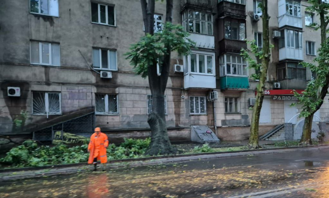 Дождь в Одессе натворил беды