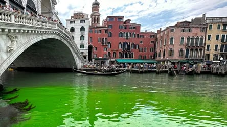 У Гранд-каналі Венеції позеленіла вода: чи є небезпека - 285x160