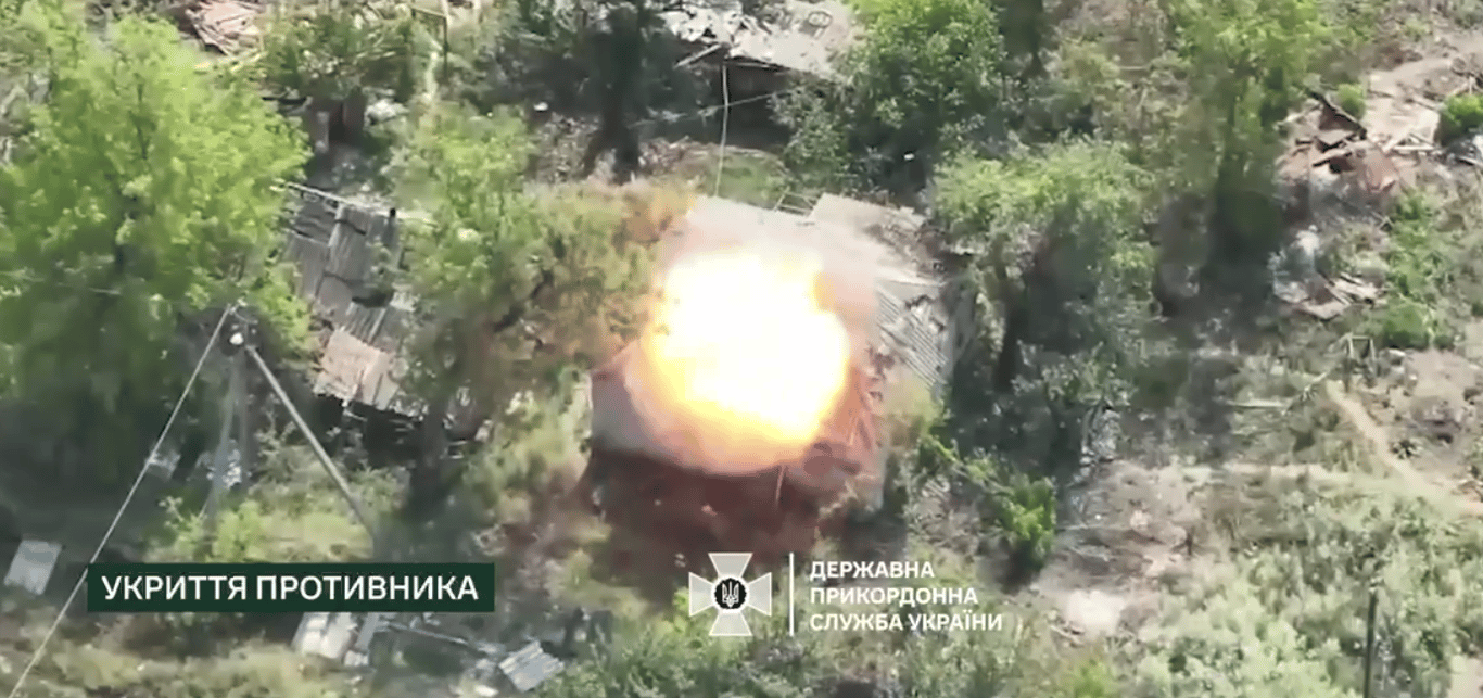 Вибух на фронті