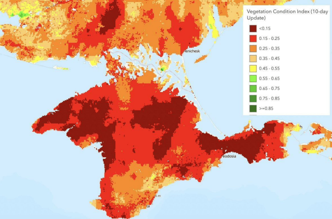 Вегетативный индекс Крыма