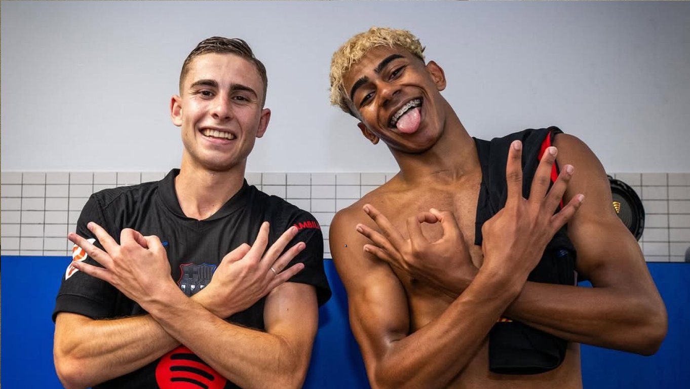 Ламин Ямаль и Фермин Лопес