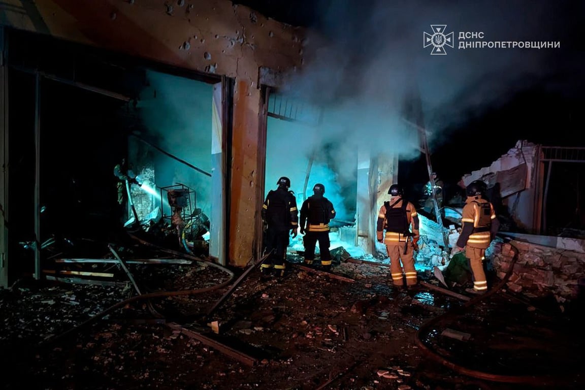 Російський обстріл Дніпропетровщини 22 лютого