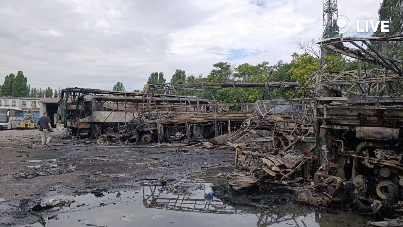 Обстріл Одеси (фоторепортаж)
