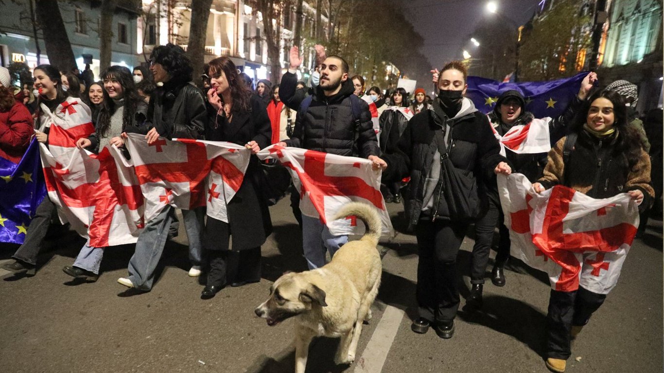 Спортивные СМИ Грузии отреагировали на протесты в стране