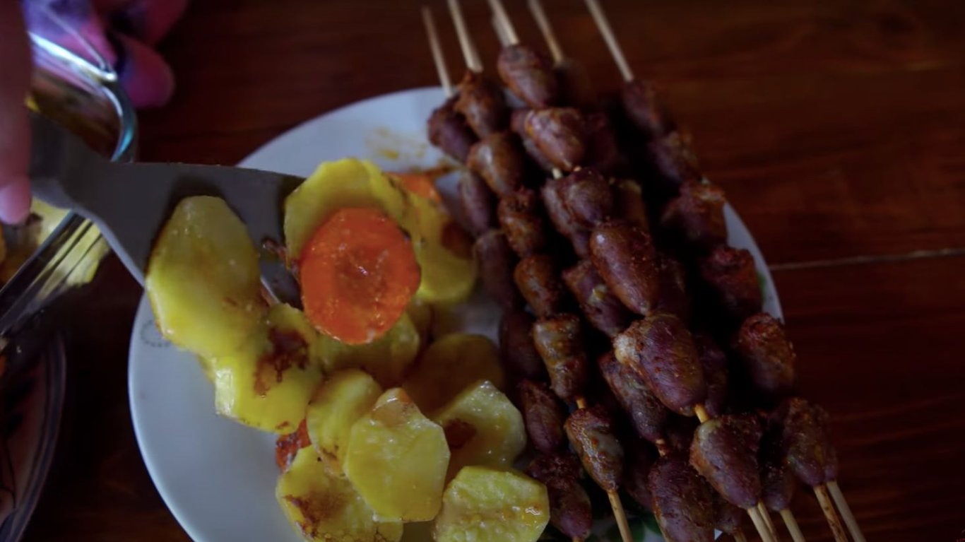 куриные сердца с картофелем рецепт