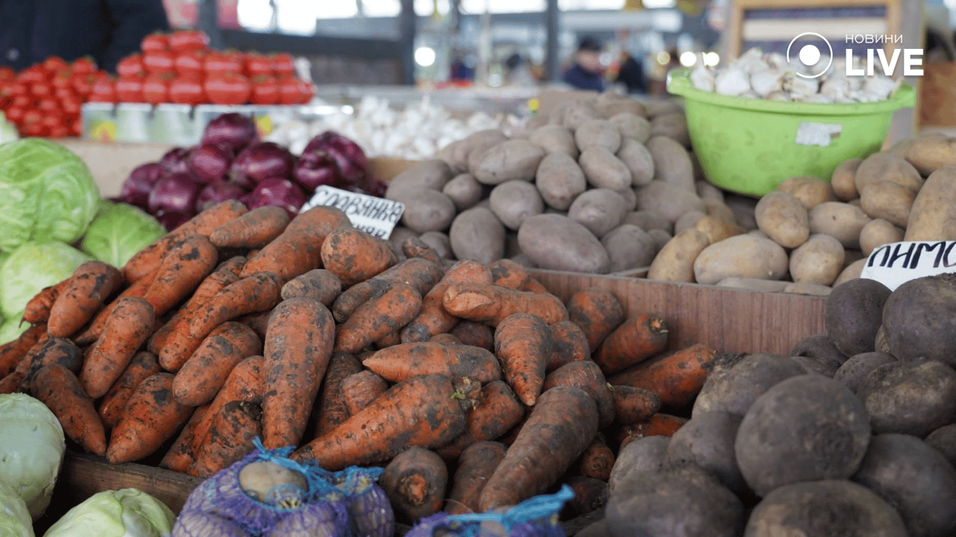 Ціни на овочі в Одесі