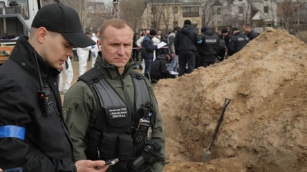 На Київщині поліція виявила ще понад тисячу тіл убитих українців, — Нєбитов - 285x160