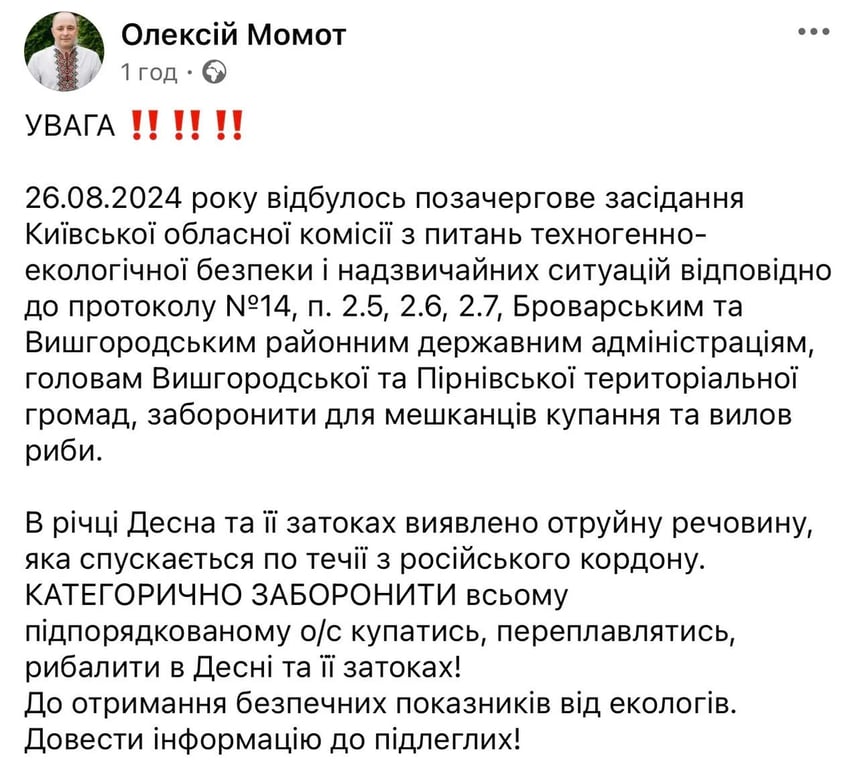 мер Вишгорода