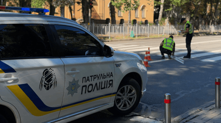 В Каменском полицейская машина сбила мужчину во время конфликта - 285x160