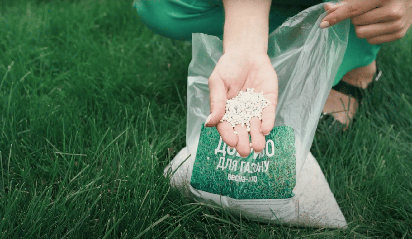 Удобрение для газона