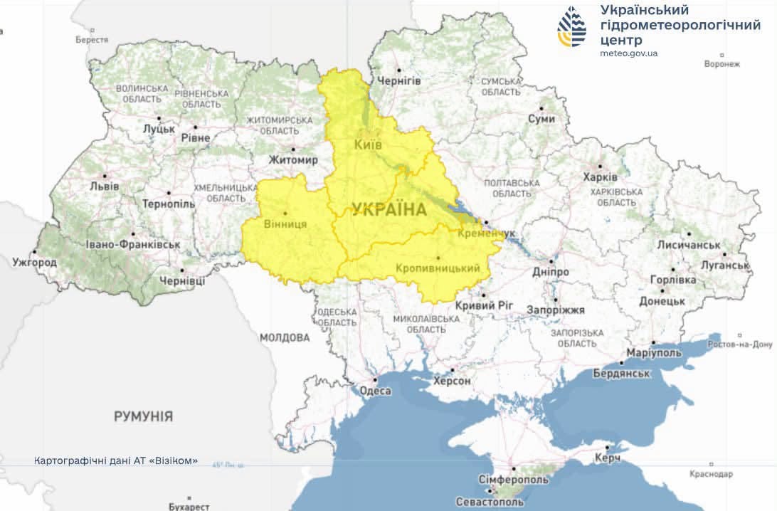 Погода в Україні 18 жовтня