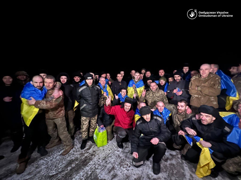 Украинцы, которые вернулись из российского плена 3 января 2024 года