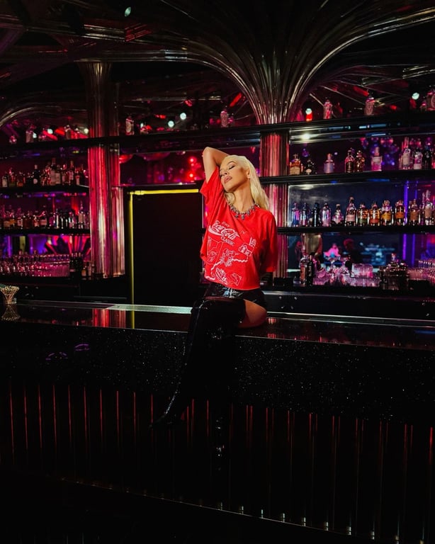 Співачка Крістіна Агілера засвітила схудлу фігуру