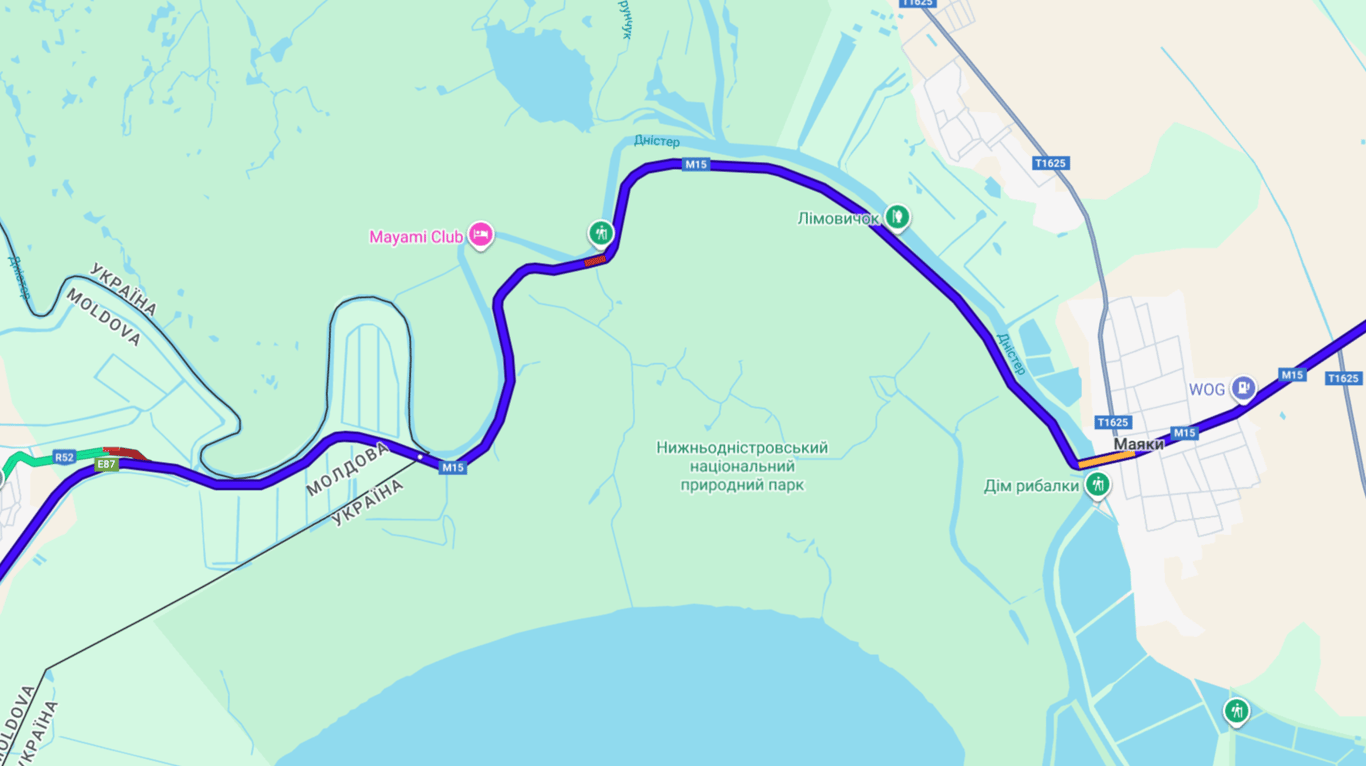 Виїзд до Молдови — де водії застрягли на трасі Одеса-Рені - фото 1