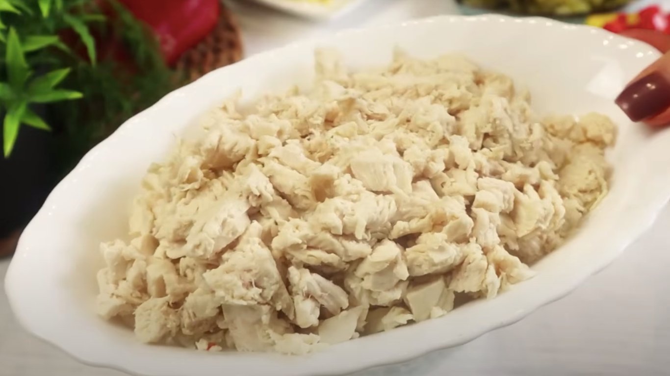 рецепт салату, як мімоза