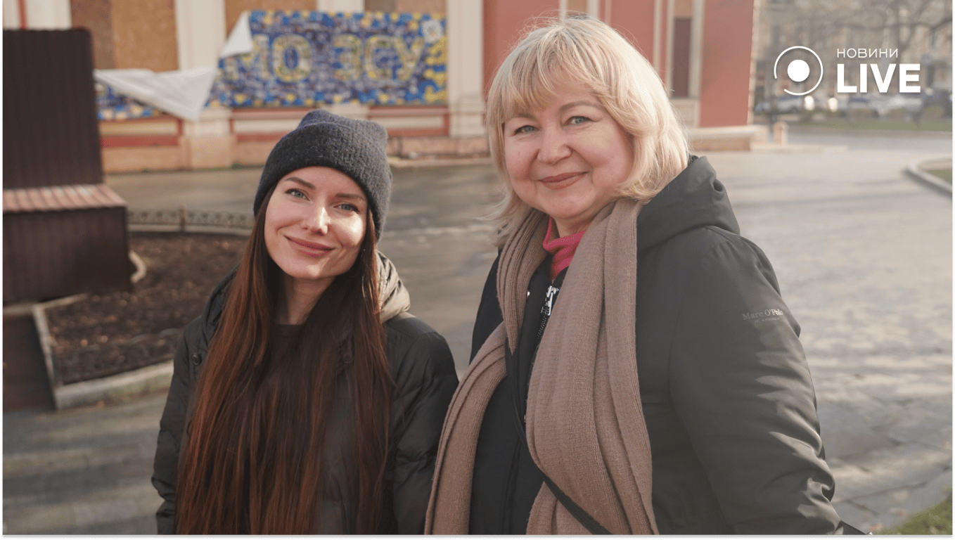 Одесситки Ирина и Анна. Фото: Новости.LIVE/ Юлия Браславская 