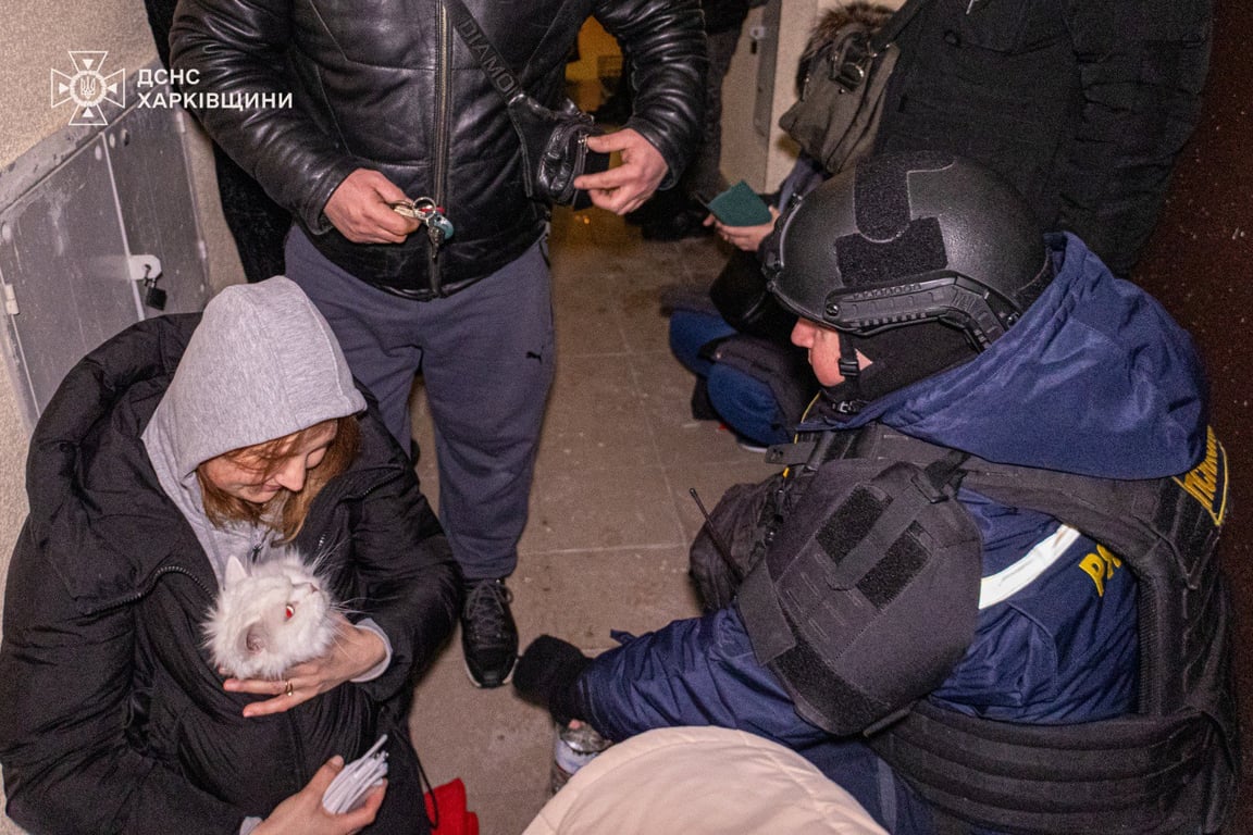 Харків під ударом дронів 24 січня