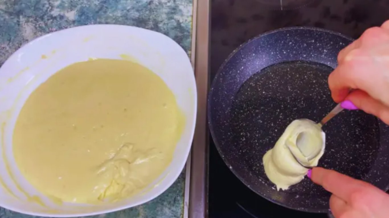 рецепт пишних оладок на кефірі