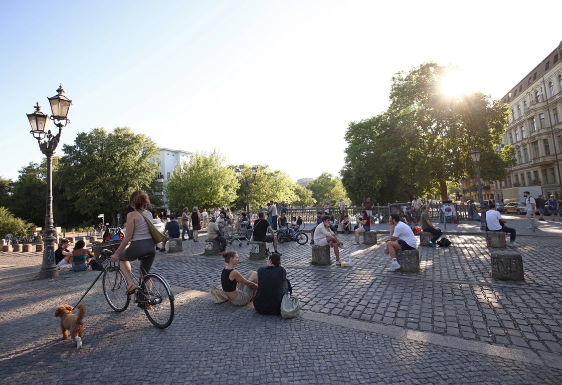 У Берліні є багато зелених зон та публічних просторів