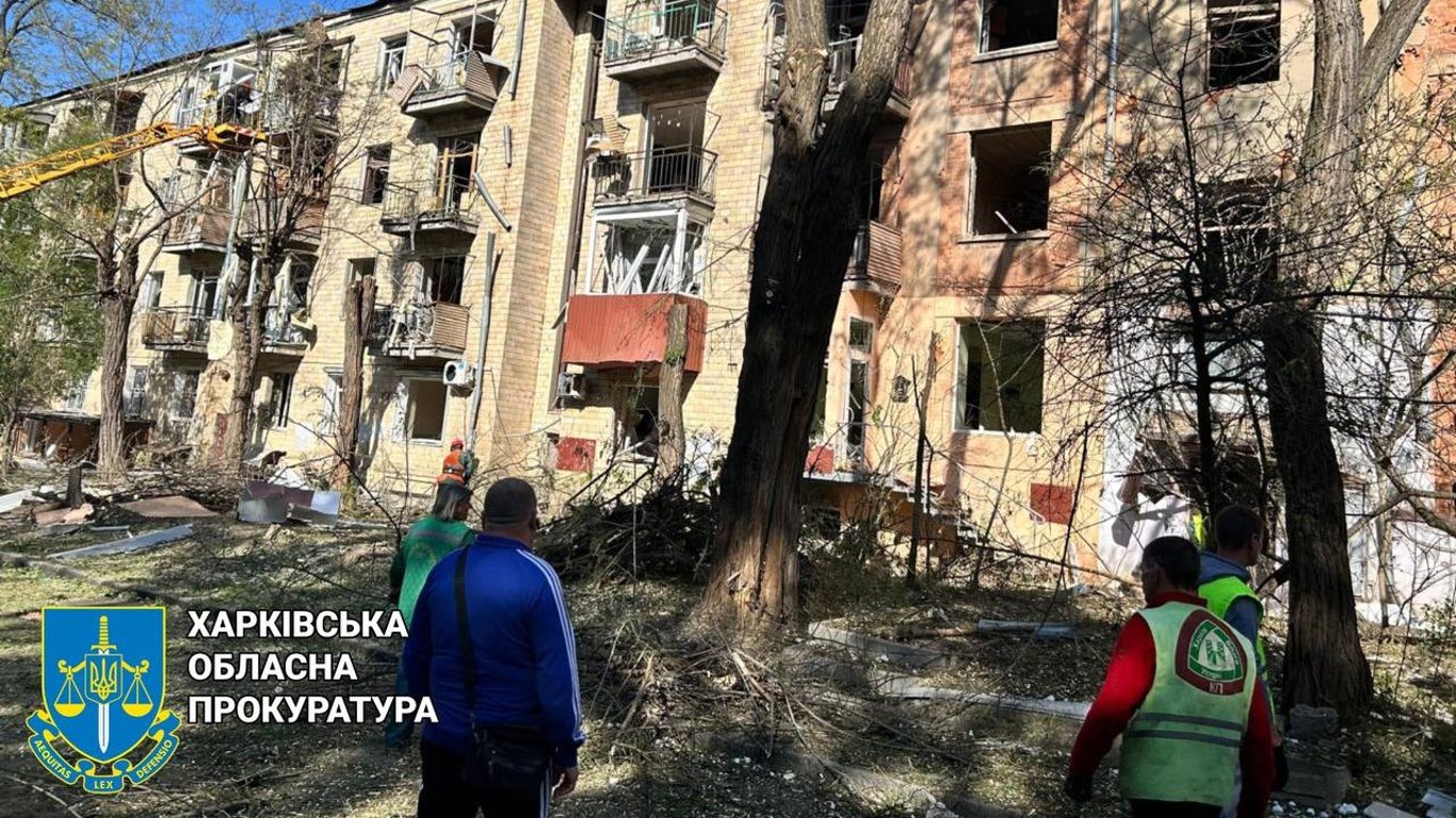 В прокуратуре рассказали о последствиях обстрела центра Харькова