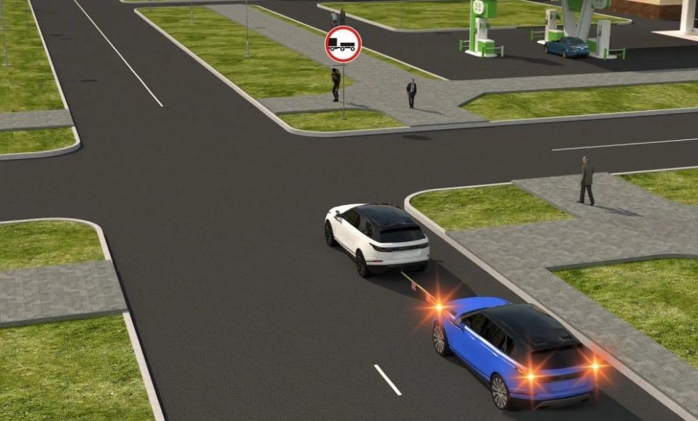 Помиляються 43% водіїв — чи дозволено буксирування синього авто прямо - фото 1