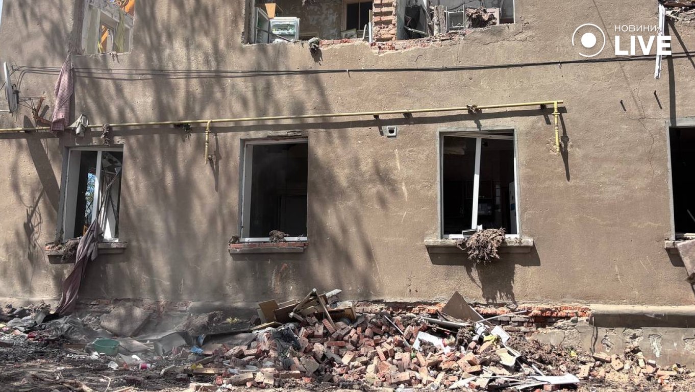 Наслідки удару КАБом по Харкову