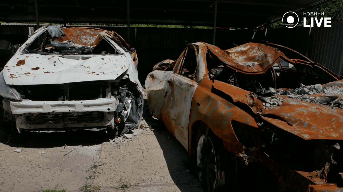 Удар по дому в Одессе