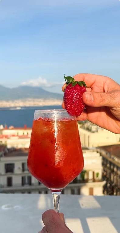 Полуничний сприц - рецепт