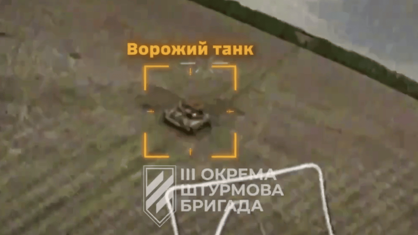 Защитники 3-й ОШБр в Харьковской области уничтожили российский танк