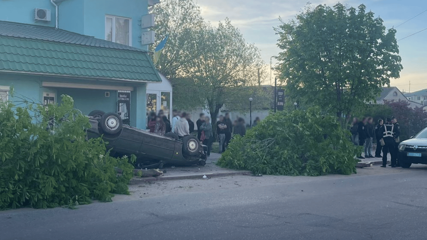 В Одесской области пьяный водитель совершил ДТП