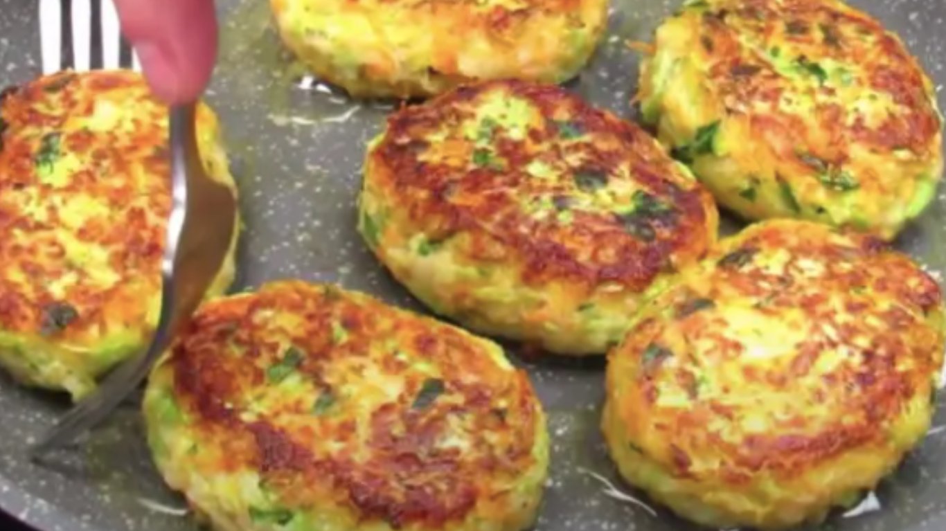 рецепт котлет з кабачками