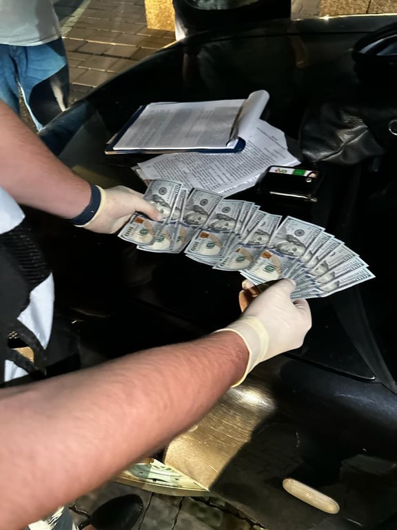 Вилучені гроші поліцією. Фото: Нацполіція Львівщини 