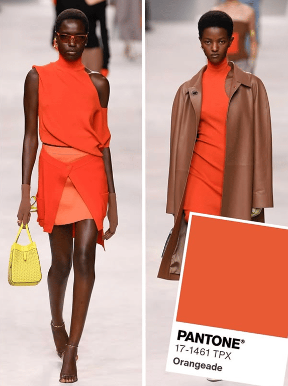 Апельсиновий відтінок в одязі підкорює тренди