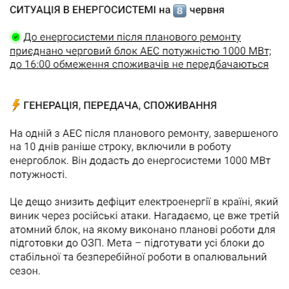 укренерго аес