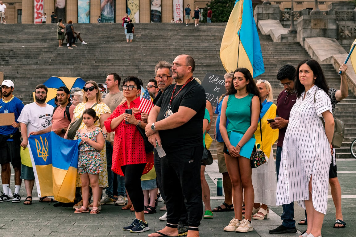 Перед самітом НАТО люди у США вийшли на мітинги проти російської агресії - фото 8