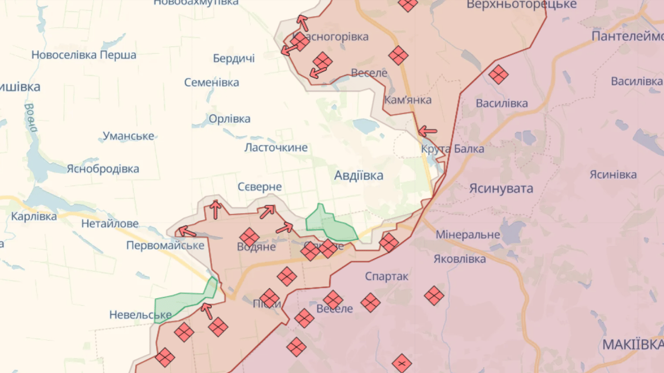 Карта бойових дій в Україні онлайн сьогодні, 26.10.2023 — DeepState, Liveuamap, ISW