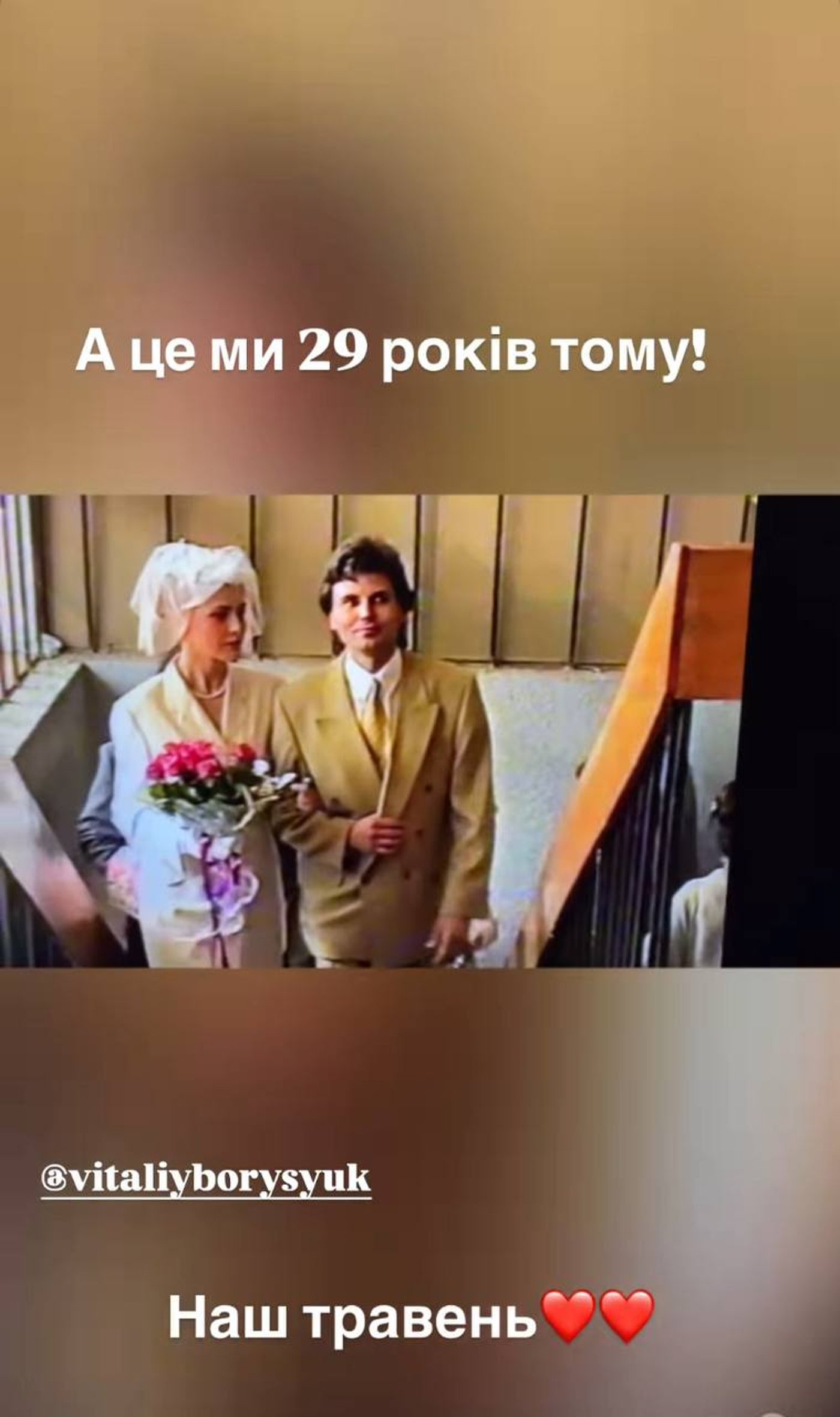 Весілля Ольги Сумської та Віталія Борисюка - фото