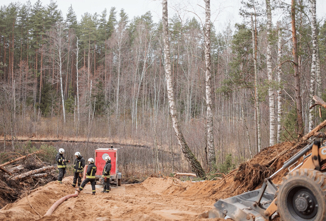 Рятувальники в Литві