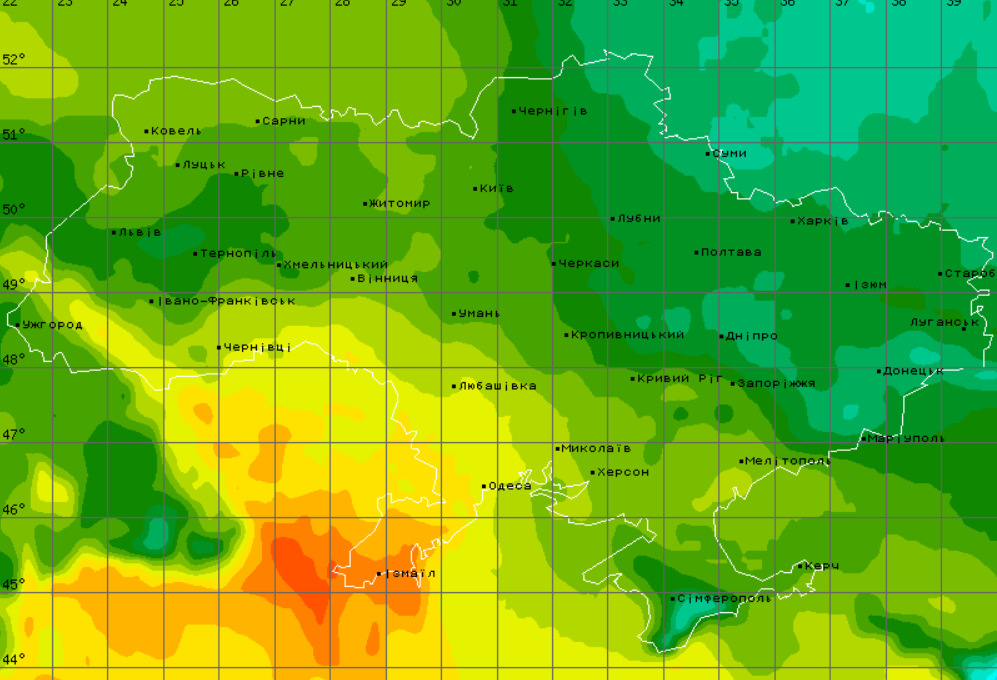Погода в Київській області 19 січня