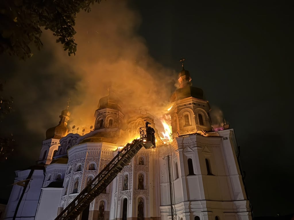 Пожар в храме