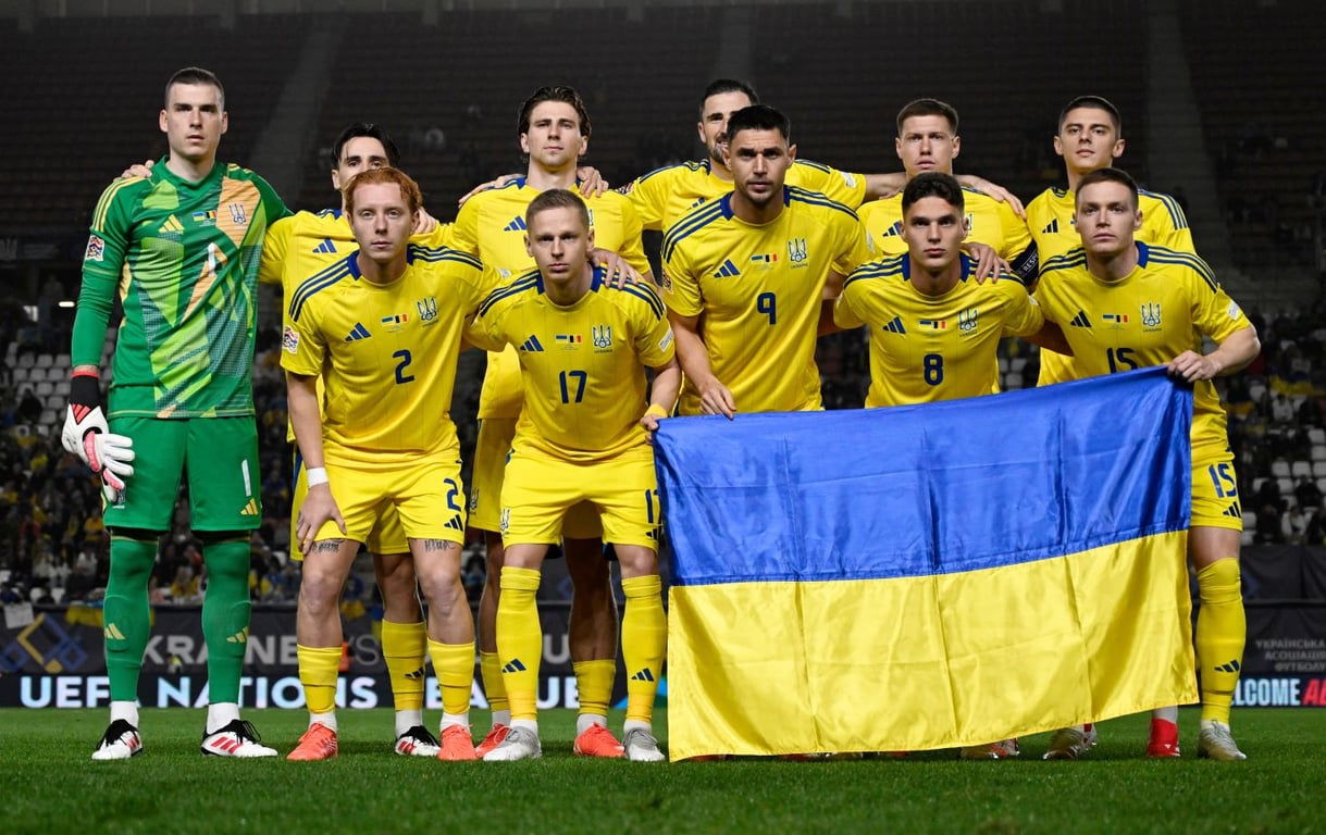 Игроки сборной Украины по футболу