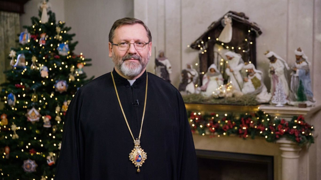 Глава Української греко-католицької церкви блаженніший Святослав привітав вірян із Новим 2024 роком.