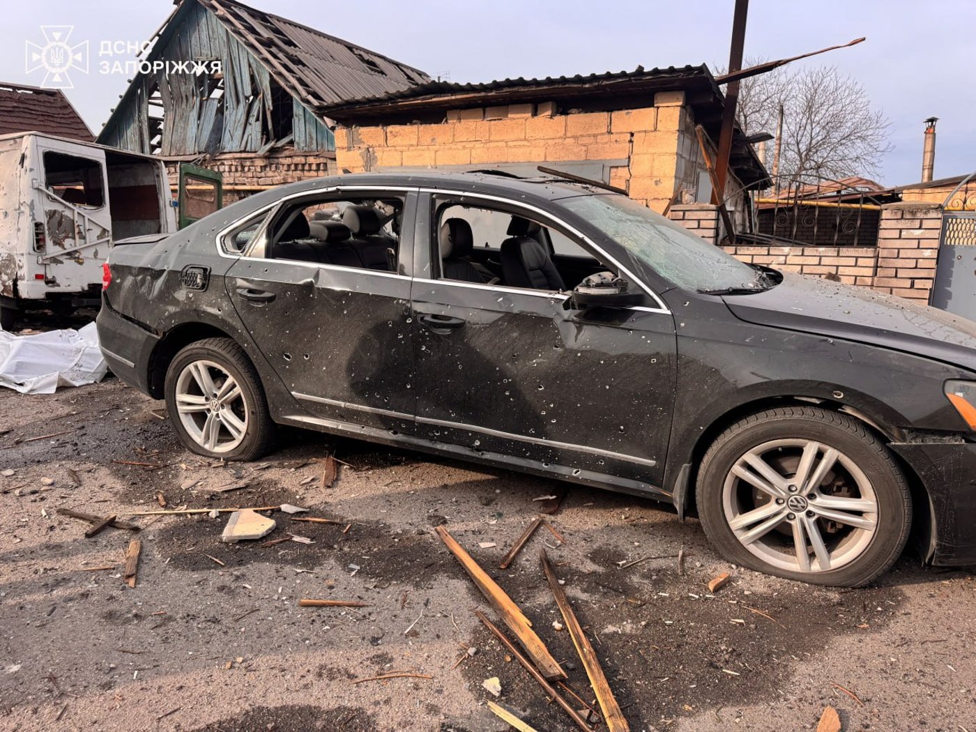 Наслідки атаки РФ на Запоріжжя 21 березня