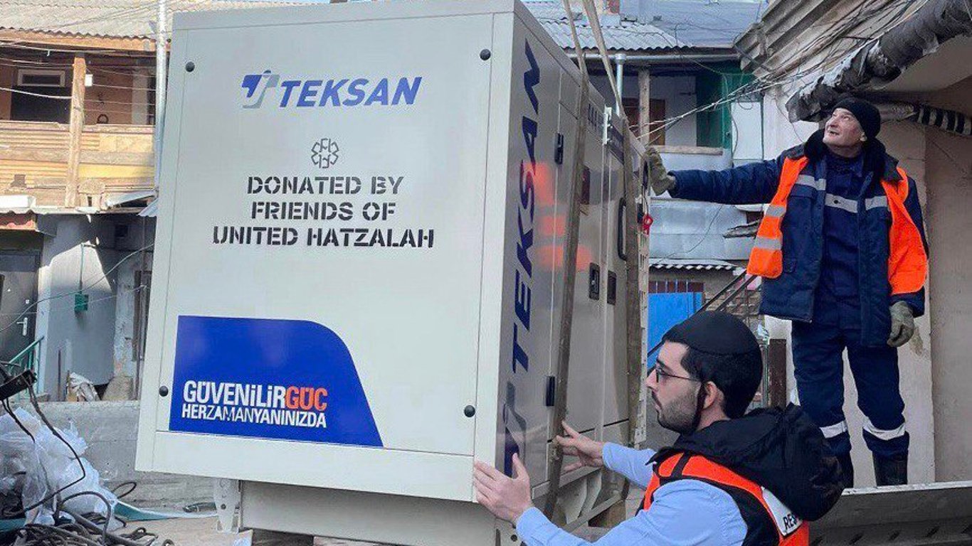 В Одессе заживят два дома генераторами из израильского благотворительного фонда.