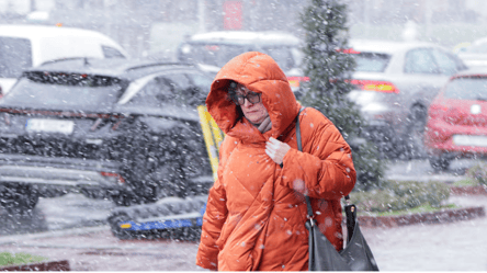 Украину накроют дожди и снега — прогноз погоды на сегодня - 290x160