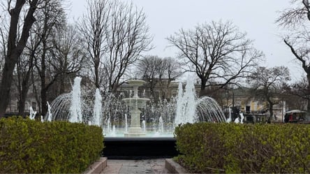 В Одессе запустили фонтаны: фоторепортаж атмосферы в горсаду - 290x166