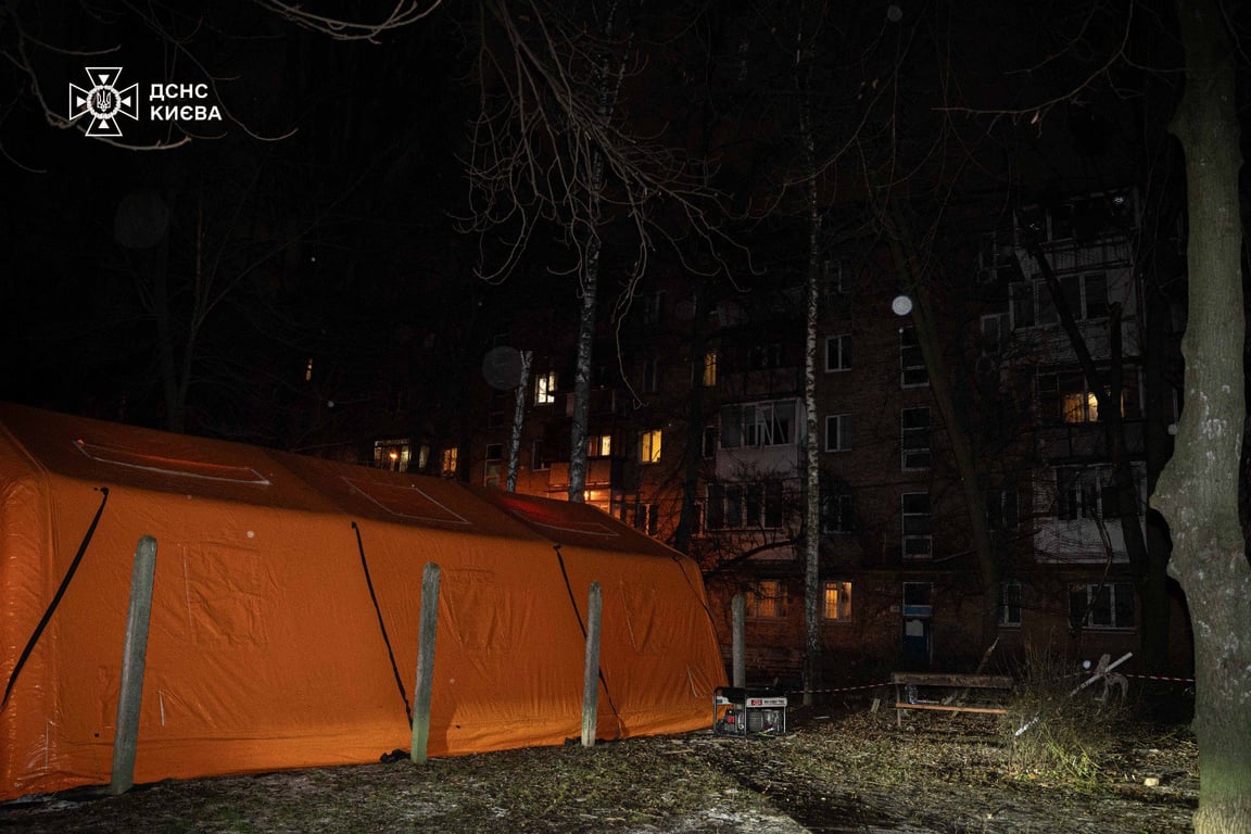 ДСНС завершили ліквідацію наслідків атаки 27 грудня по Києву